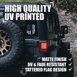 Thin Blue Line Police Badge Decal Sticker Set