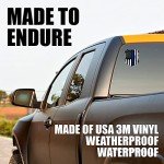 Thin Blue Line Police Badge Decal Sticker Set