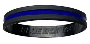 Thin Blue Line Bracelet & Prayer Card Set