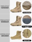 FREE SOLDIER Lightweight Men's Tactical Combat Boots