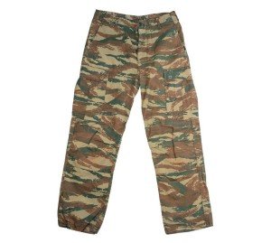 Greek Lizard Camo Army Field Pants - Size L