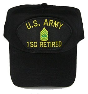 U.S. Army Retired First Sergeant Insignia Hat