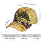 Personalized Veteran Cap with American Flag Design