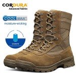 SAILOFO Lightweight Tactical Military Boots – Coyote Brown