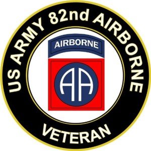 82nd Airborne US Army Veteran Sticker Decal