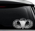 US Army Airborne Paratrooper Decal - 6 Inch