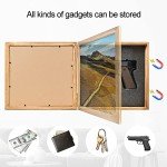 Hidden Gun Storage Picture Frame and Shelf