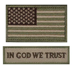 USA Flag Don't Tread On Me Tactical Patch