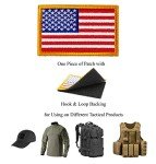 USA Flag Tactical Patches for Gear and Apparel