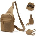 Tactical Sling Bag for Concealed Carry and Hunting