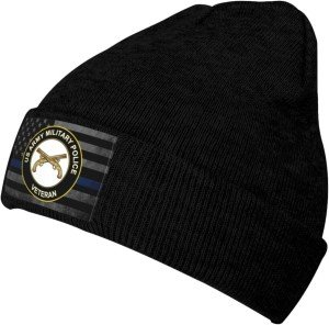 Army Veteran Military Police Knit Beanie Hat