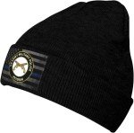 Army Veteran Military Police Knit Beanie Hat