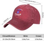 82nd Airborne Division Paratrooper Veteran Baseball Cap