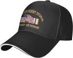 Desert Storm Veteran Adjustable Baseball Cap