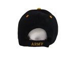US Army Veteran Men's Black Baseball Cap