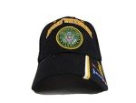 US Army Veteran Men's Black Baseball Cap