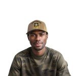 US Army Premium Khaki Baseball Cap with Logo