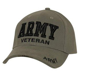 Olive Drab Army Veteran Low Profile Cap