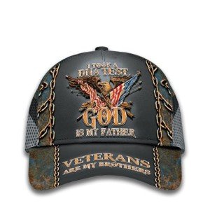 Veterans Baseball Hat with Eagle Design