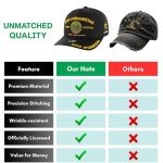 Official US Army Veteran Adjustable Cap - Black