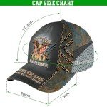 Veterans Baseball Hat with Eagle Design