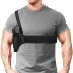 Right-Hand Underarm Tactical Gun Holster Pouch