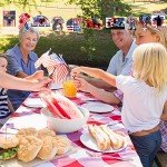 30 Patriotic Red White Blue Tree Ornaments