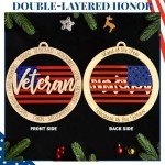 Army Veteran Christmas Ornament - Perfect Gift Idea