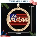 Army Veteran Christmas Ornament - Perfect Gift Idea