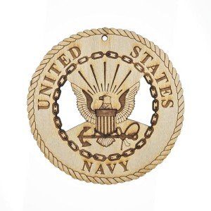US Navy Christmas Ornament – Perfect Gift for Veterans