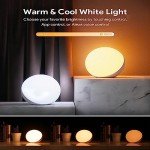 Dimmable Smart RGB Table Lamp with Voice Control