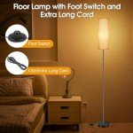 Modern 165CM Floor Lamp with 3 Color Temperatures