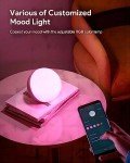 Dimmable Smart RGB Table Lamp with Voice Control