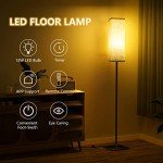 Modern Standing Floor Lamp with Remote Control