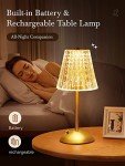 10-Way Dimmable Touch Bedside Table Lamps