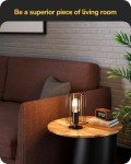 Industrial Vintage Black Table Lamp with LED Bulb