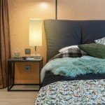 Touch Control Bedside Lamp with Wooden Base 15