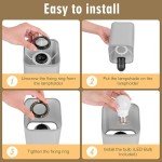 Set of 2 Touch Bedside Lamps with USB Ports