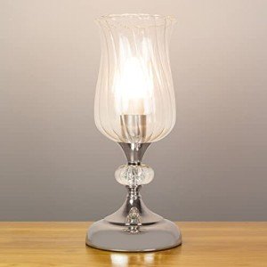 Anika Touch Activated Hurricane Table Lamp