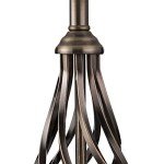 Kingswood Antique Brass Barley Twist Table Lamp