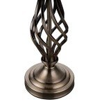 Kingswood Antique Brass Barley Twist Table Lamp