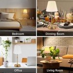 Gold Touch Control Cordless Table Lamp