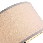 Elegant Beige Tripod Floor Lamp for Home Office