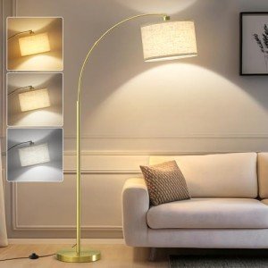 Adjustable Arc Floor Lamp with Foot Switch