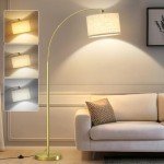 Adjustable Arc Floor Lamp with Foot Switch