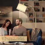 Adjustable Arc Floor Lamp with Foot Switch