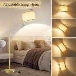 Adjustable Arc Floor Lamp with Foot Switch
