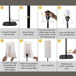 Modern Standing Floor Lamp with Remote Control