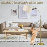 Adjustable Arc Floor Lamp with Foot Switch