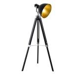 Industrial Tripod Floor Lamp with Adjustable Height